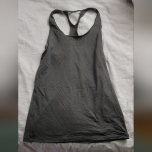 Black work out tank top